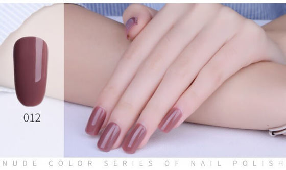 Private Label Nude Color Series Uv Gel Nail Polish For Nail Art Design