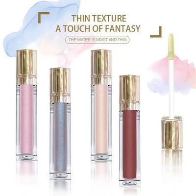 12 Colors Waterproof Matte Lip Gloss Set , 8ml Glitter Lip Gloss