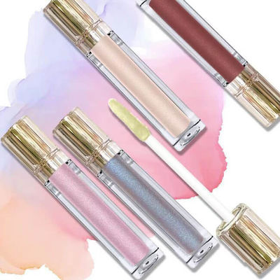 12 Colors Waterproof Matte Lip Gloss Set , 8ml Glitter Lip Gloss