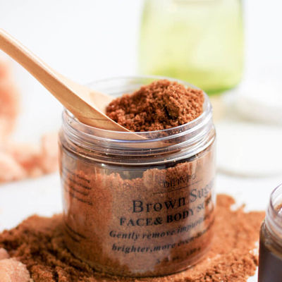 SGS Natural Private Label Exfoliating Sugar Body Scrub